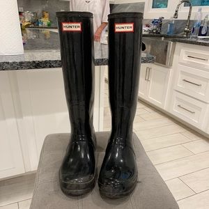 Tall Hunter rain boots